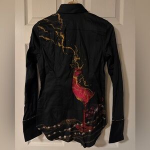 Robert Graham NWT Pinot Noir Drink Series Button Down